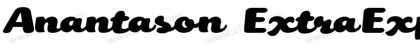 Anantason ExtraExpan字体转换